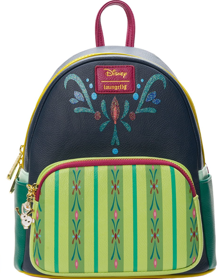 Princess Anna Cosplay Green Dress Mini-Backpack